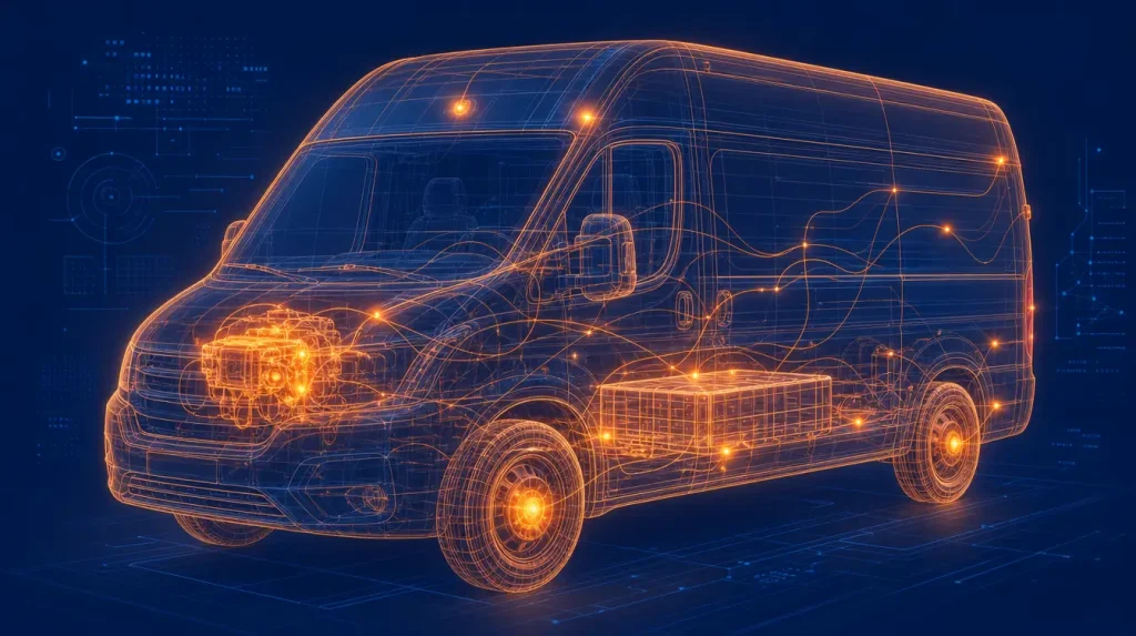 IA generativa y gemelos digitales: la nueva inteligencia que sube a bordo de los vehículos
